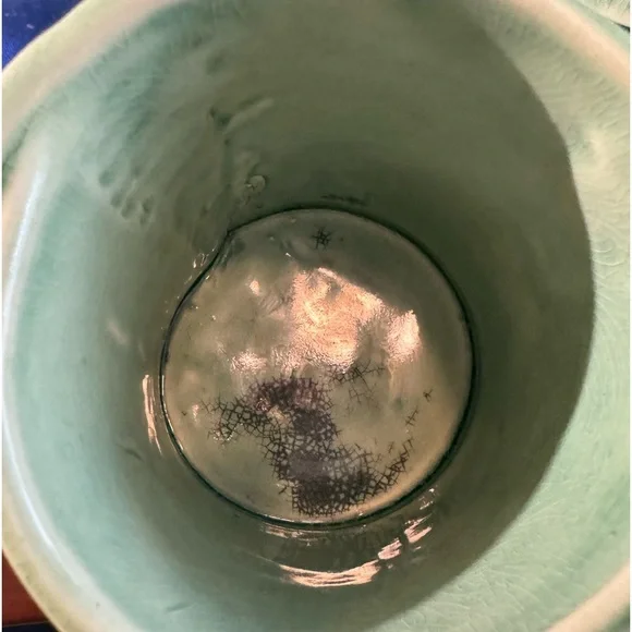 “I Sing Because I Am Free” Clay Wall Pocket and Cup Pen Holder. (4-N) - Picture 6 of 6